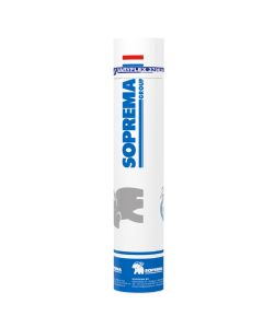 SOPREMA VARYFLEX SBS 370K24 BROOF T1 5,0 X 1 M MIN ERAAL ZWART (30 ROL/PALLET)